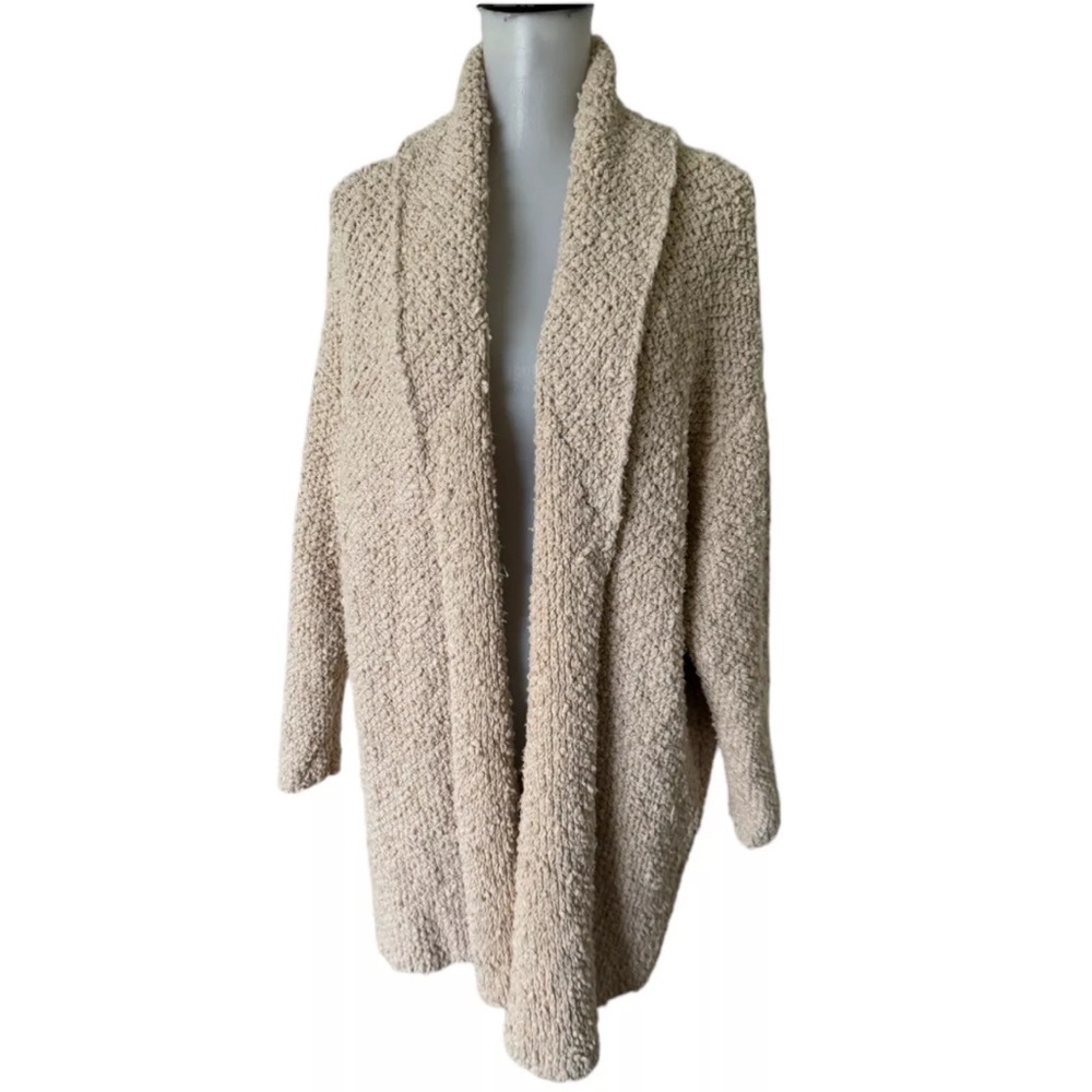 Free People White Cream Knit Cardigan Sweater XS Extra Small